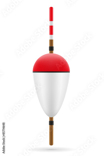 bobber for fishing vector illustration