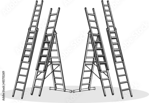 Aluminum ladders