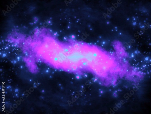 galaxy in outer space