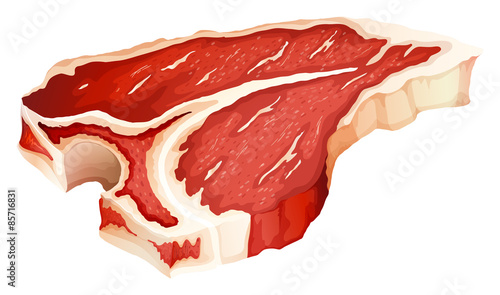 Tbone meat