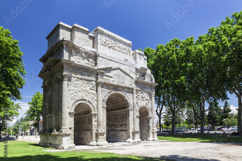 The famous Orange triumphal arch photo