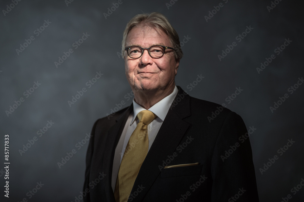 Middle-aged businessman wearing eyeglasses Middle-aged businessman wearing eyeglasses