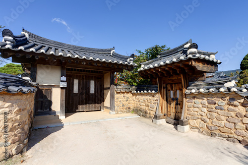Traditional Korean House , Andong, South Korea