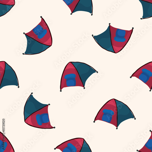 climbing equipment , cartoon seamless pattern background
