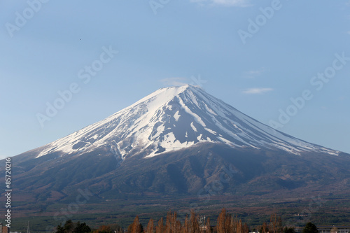 Mount Fuji.