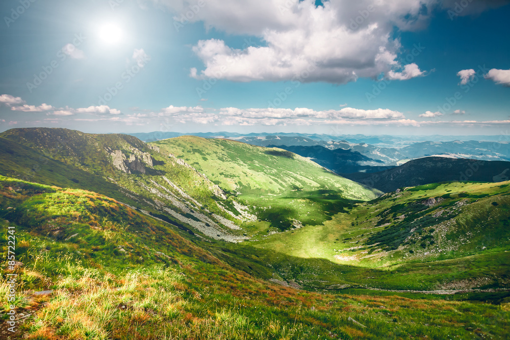 Obraz premium Mountain landscape in summer