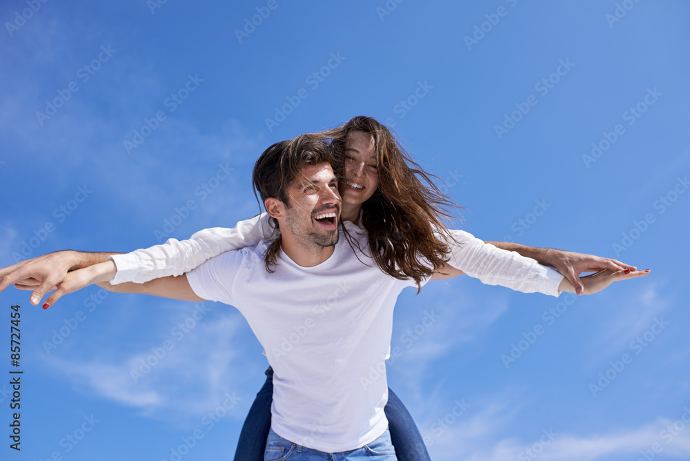 happy young romantic couple have fun arelax relax at home happy young romantic couple have fun arelax relax at home