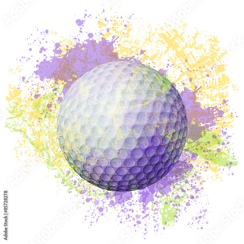 Golf Ball
All elements are in separate layers and grouped.