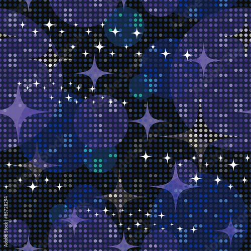 Disco lights background. Seamless pattern. Vector. 
ディスコのパターン
