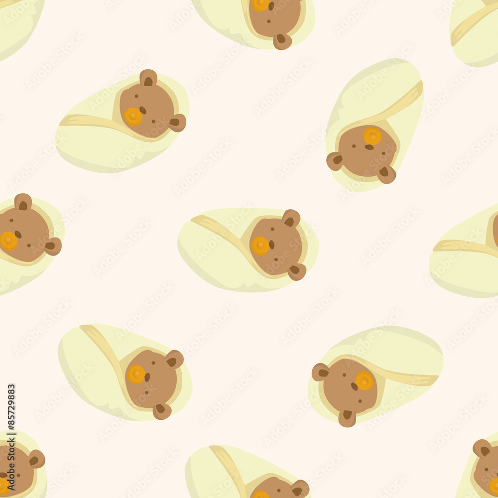 bear , cartoon seamless pattern background bear , cartoon seamless pattern background