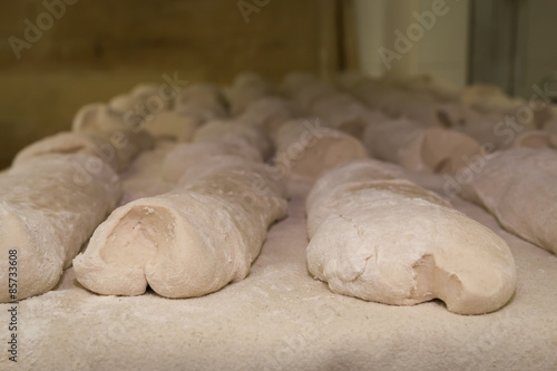 Raw baguettes