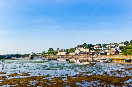 The tidal harbour at Cockwood, Devon. photo