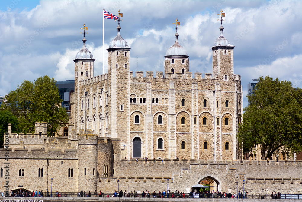 Naklejka premium Tower of London in City of London - London UK