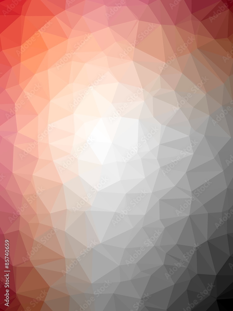 Obraz premium Abstract colorful triangular or polygonal background.