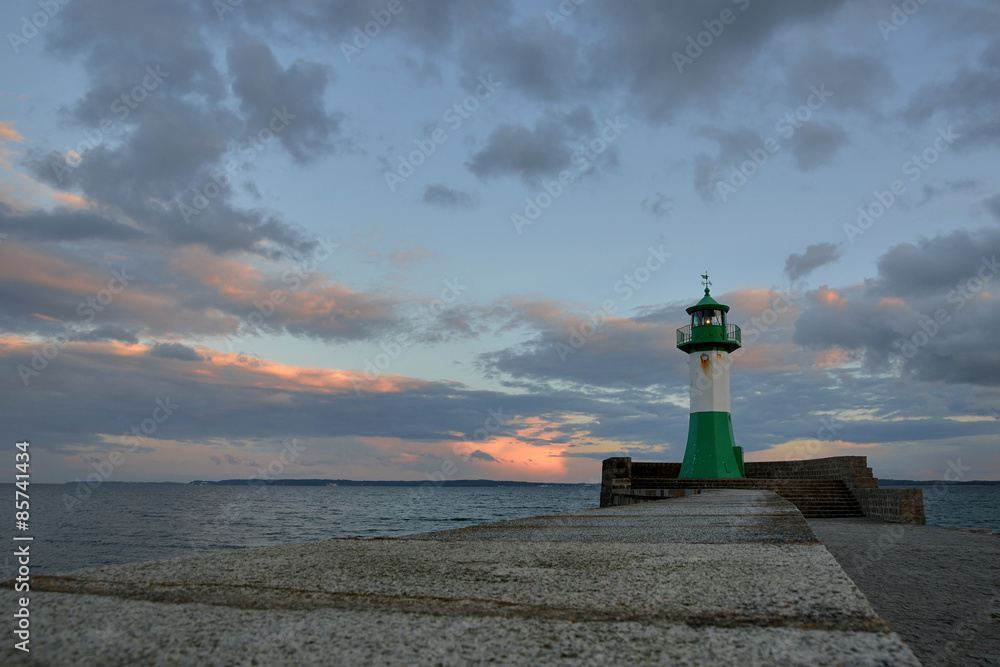Fototapeta premium Leuchtturm Insel Rügen