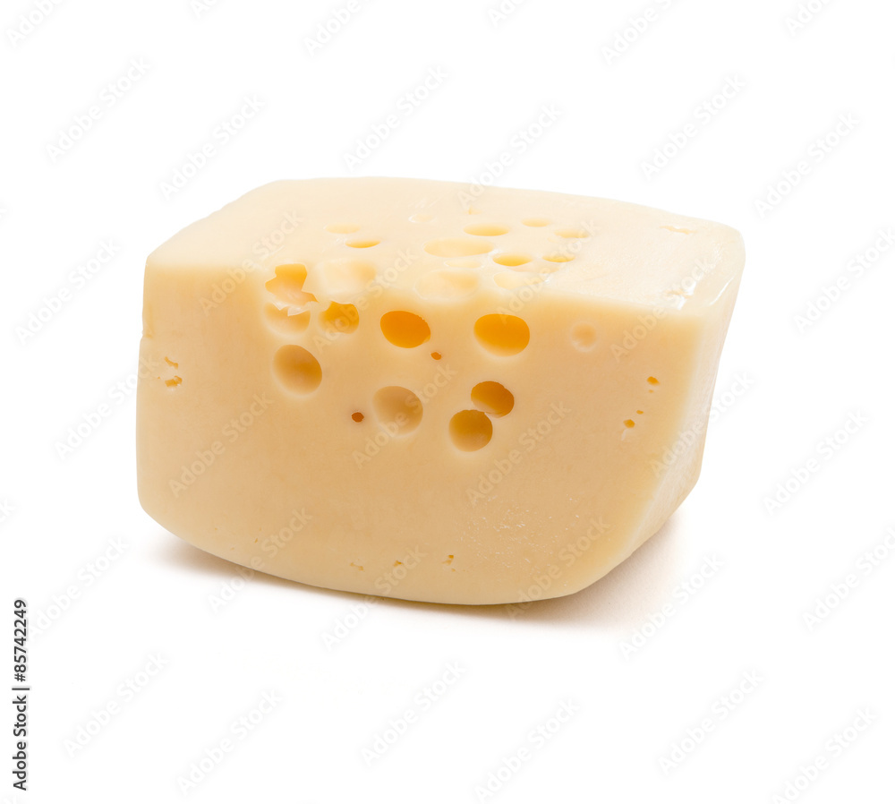 Isolated cheese Isolated cheese