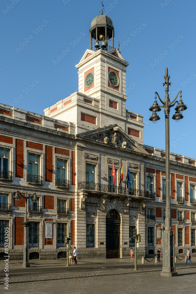 Naklejka premium Madrid, Puerta del Sol