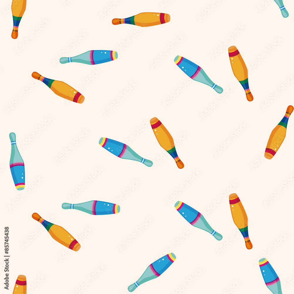 circus performance props , cartoon seamless pattern background circus performance props , cartoon seamless pattern background
