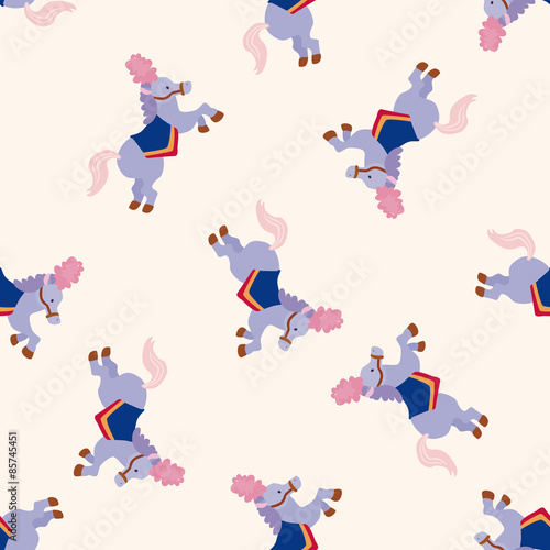 circus animal   cartoon seamless pattern background