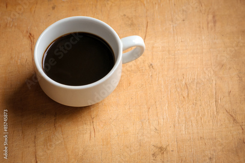 Bild auf Leinwand cup of coffee