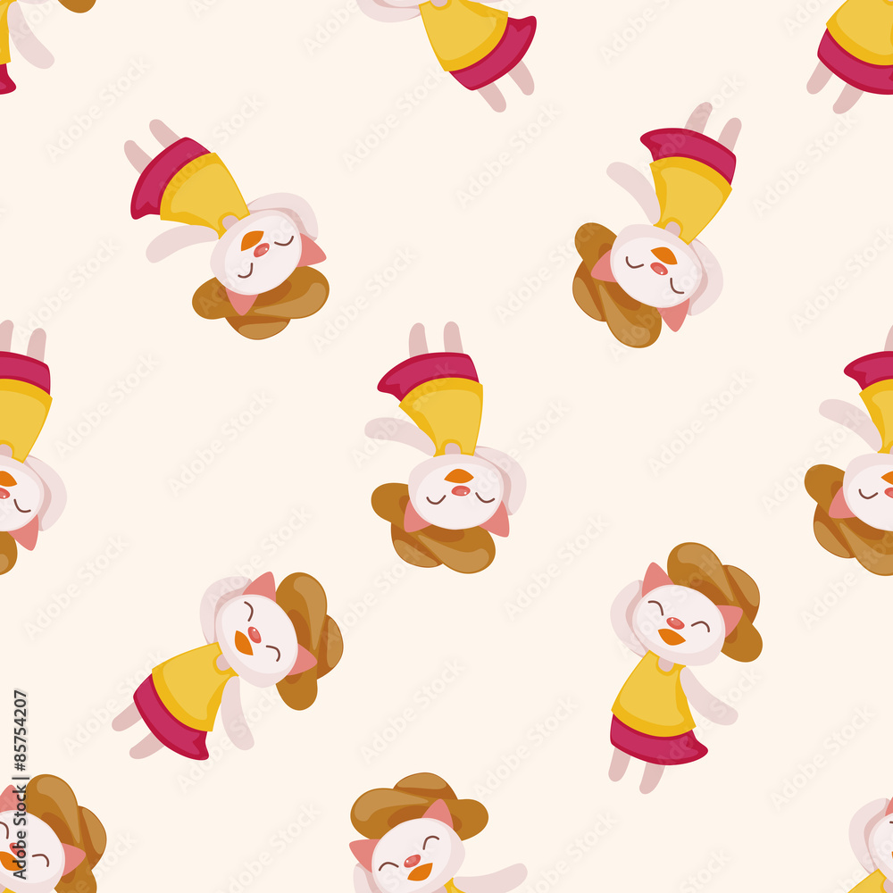 animal summer cartoon , cartoon seamless pattern background animal summer cartoon , cartoon seamless pattern background