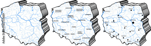 Mapa POLSKI