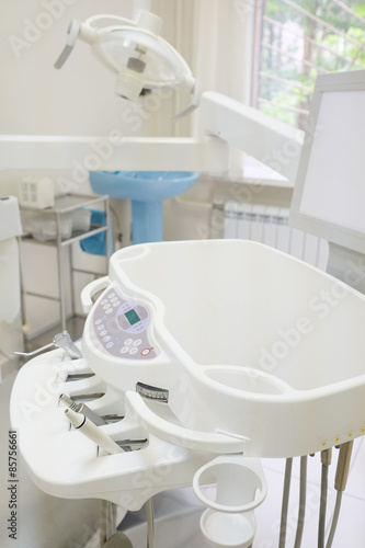 Interior of a dentist office