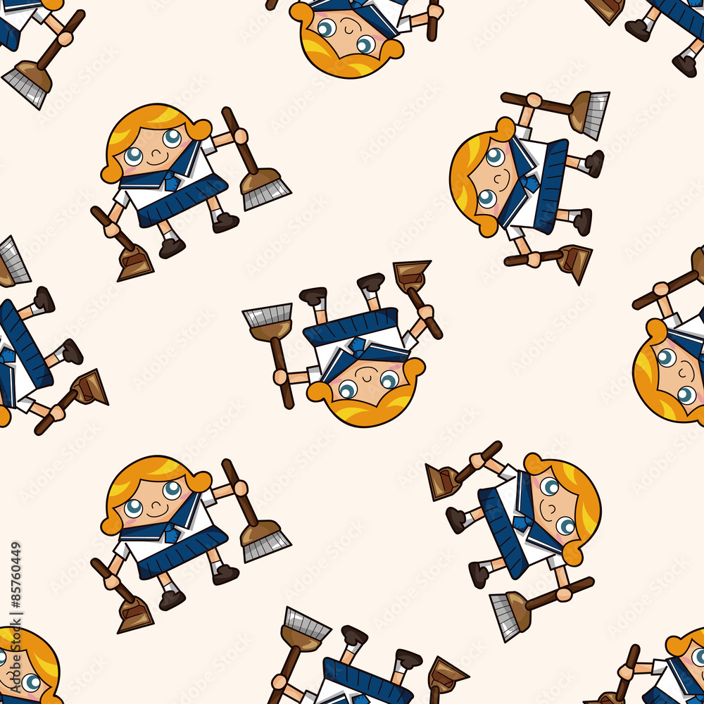 student , cartoon seamless pattern background student , cartoon seamless pattern background