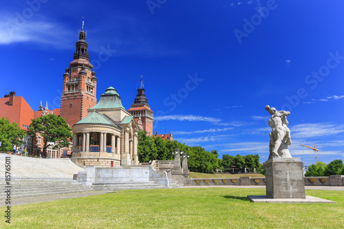 Szczecin - Wały Chrobrego / Stettin - Haken terrasse