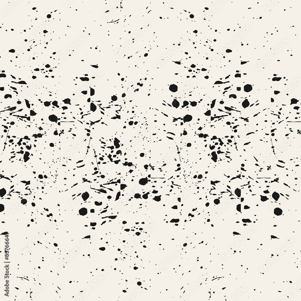 Obraz premium Vector seamless pattern. Abstract grunge background with brush