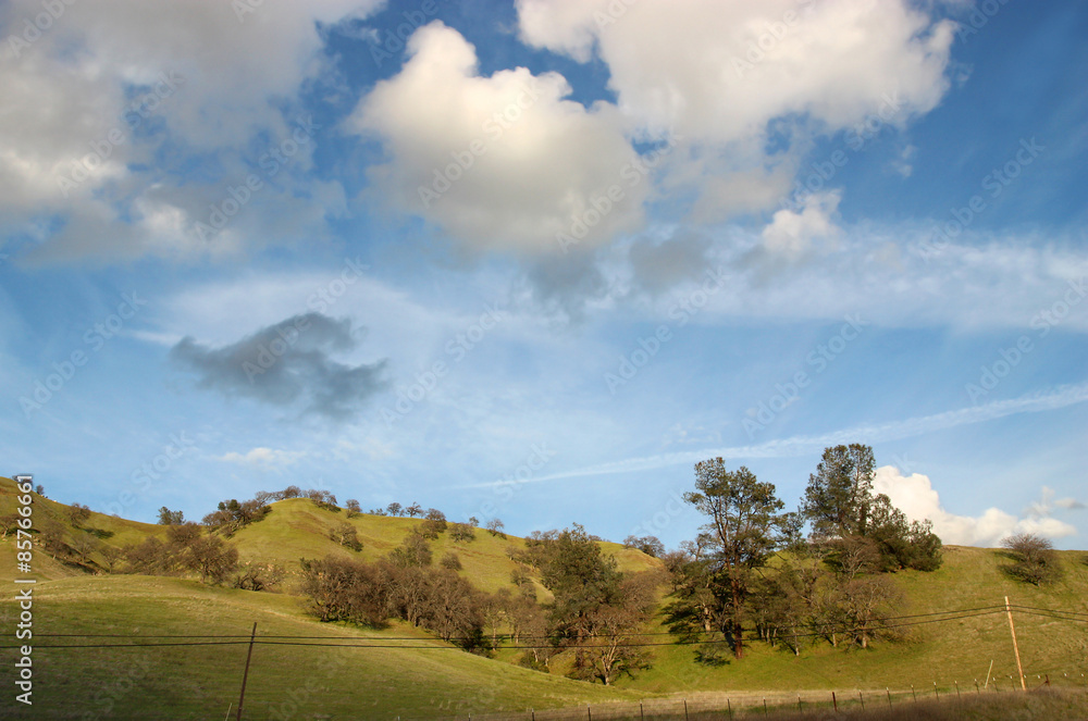 Obraz premium Clouds Landscape