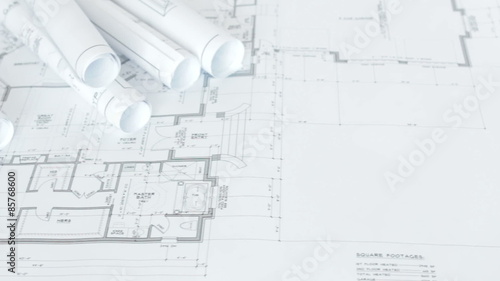 Flat and Rolled House Plans Dolly Slide