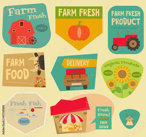 Farm Stickers