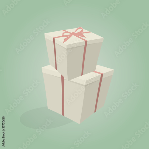 geschenk paket schleife