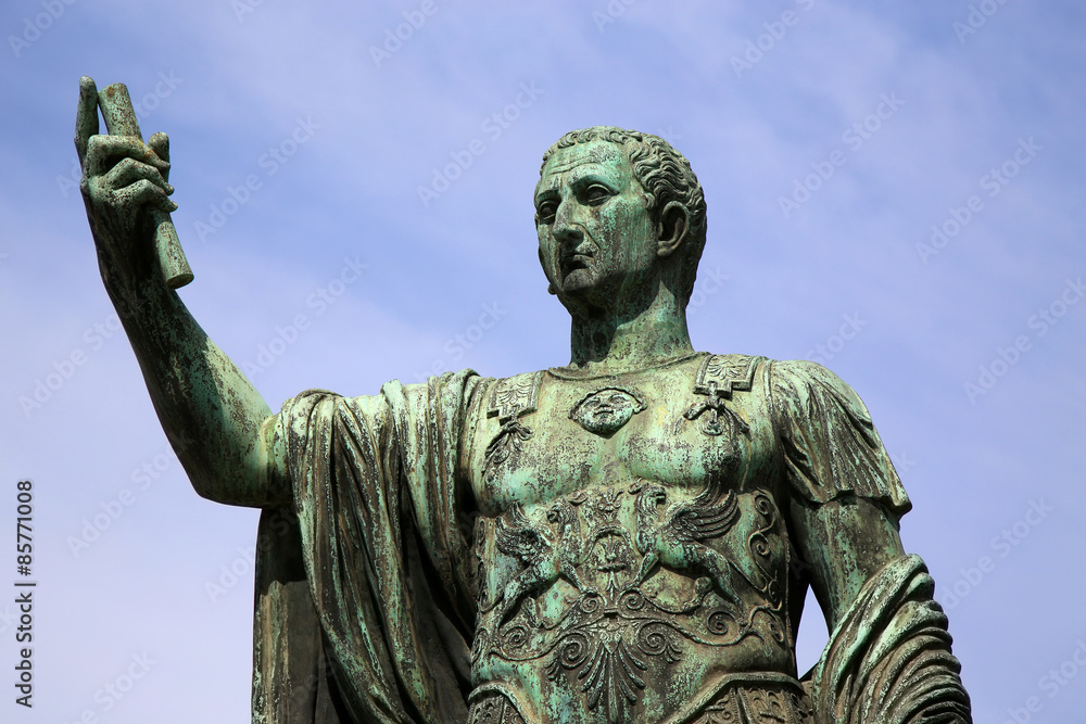 Statue CAESARI NERVAE Augustus, Rome, Italy