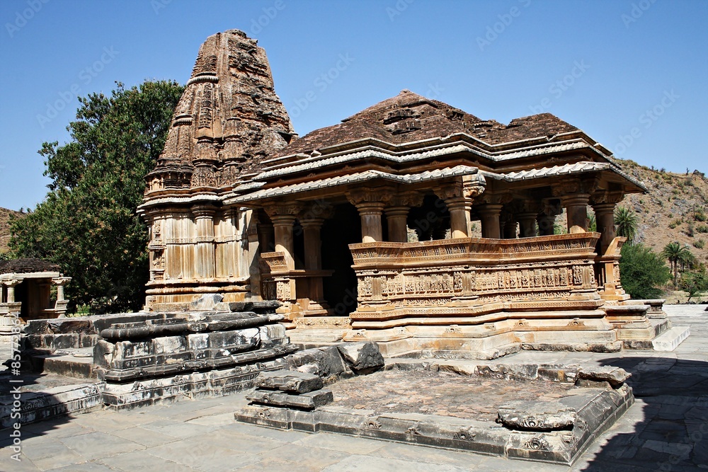 Naklejka premium SAS BAHU TEMPLE