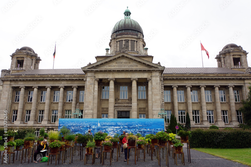 Fototapeta premium Justizforum - hanseatisches Oberlandesgericht