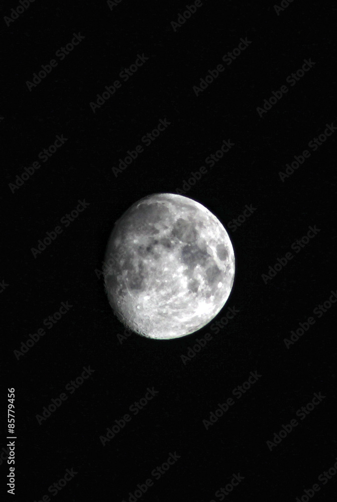 Naklejka premium Bright moon