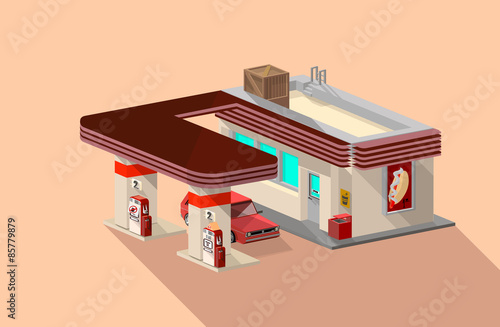 Gas station