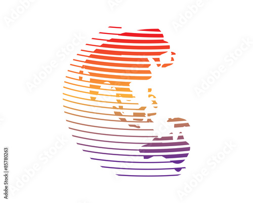 Circle Globe Global Logo