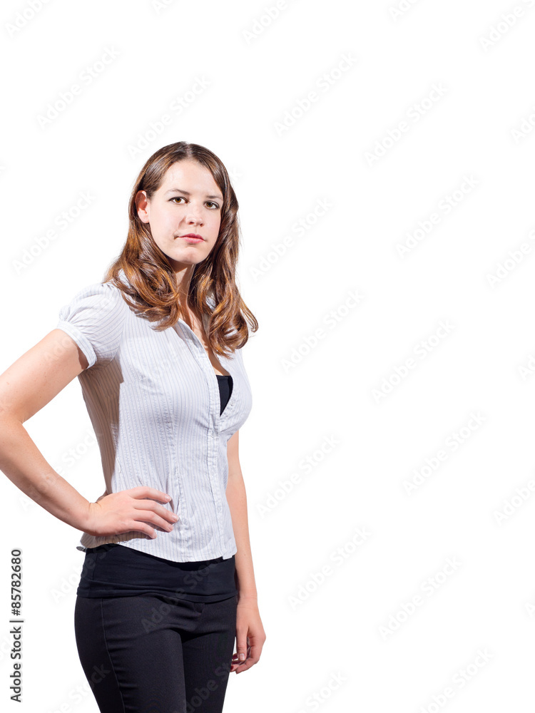 Young Confident American Female Young Confident American Female