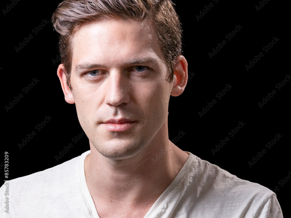 Young Handsome Caucasian Male Young Handsome Caucasian Male