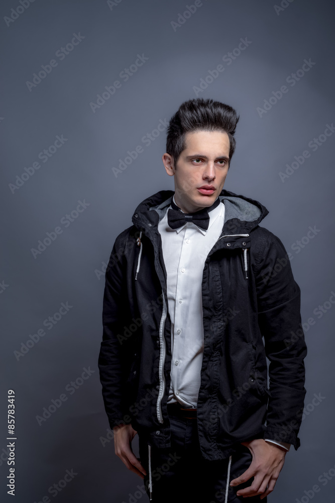 Fototapeta premium Young Male Strong Facial Features