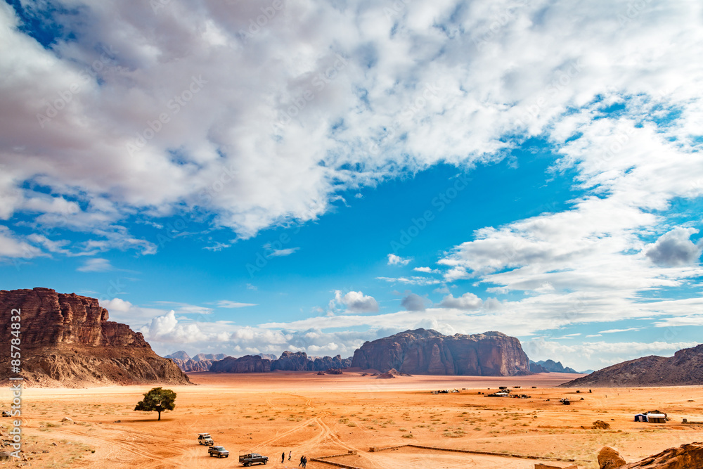 Jordanian desert in Wadi Rum, Jordan. Jordanian desert in Wadi Rum, Jordan.