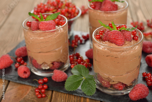 Chocolate mousse