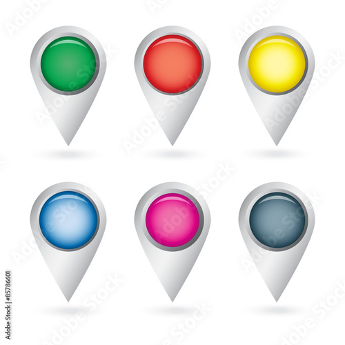 Free Download color pin map navigator pointer - GFXLoad