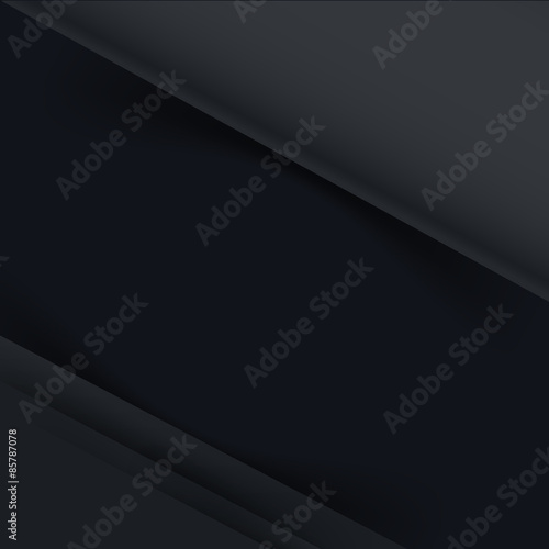 Abstract vector dark background overlap layer and shadow - vect