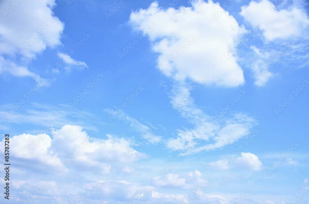 青い空と白い雲 青い空と白い雲