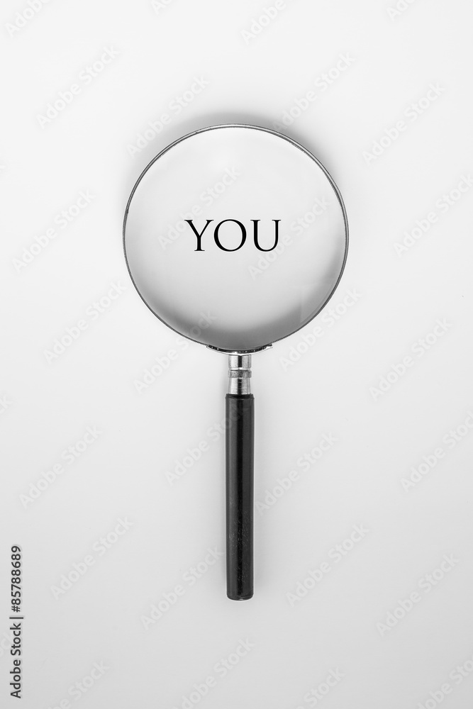 you with magnifying glass you with magnifying glass