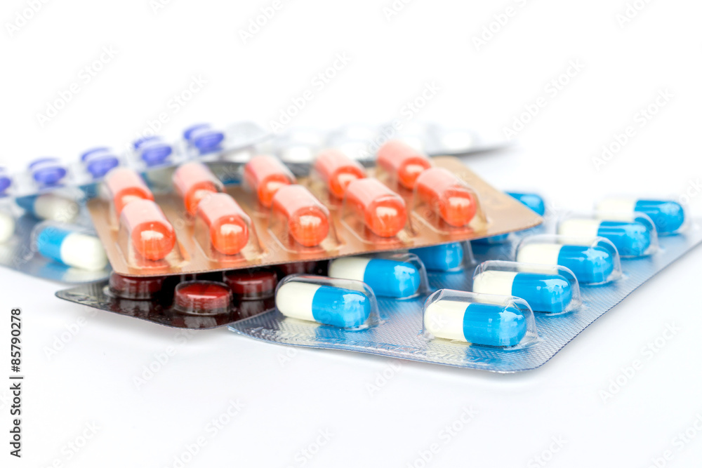 Many pills and tablets Medicine for healthy Many pills and tablets Medicine for healthy